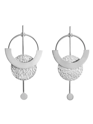 Constellation Earrings Silver Large